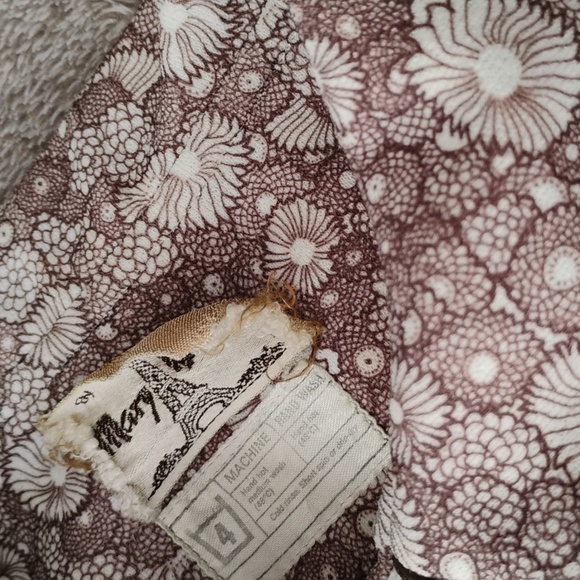 Mary Harnes 1960s Floral House Dress S(?) Vintage Size 12 - Picture 5 of 11